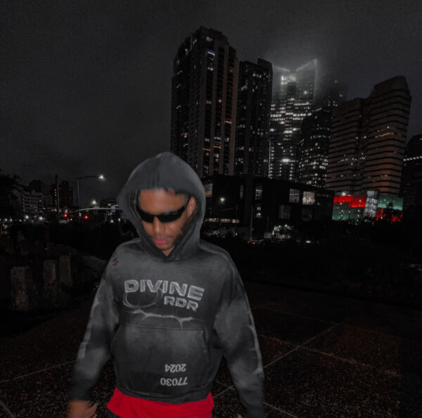 Black Agony Hoodie - Image 5