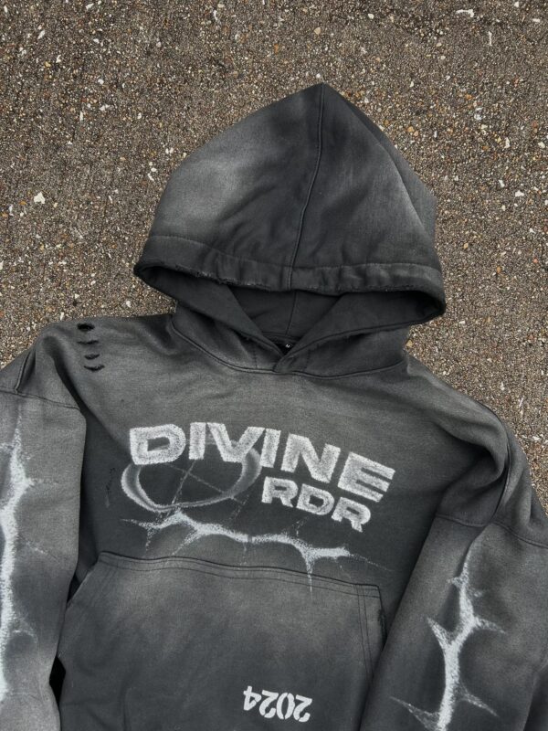 Black Agony Hoodie - Image 6