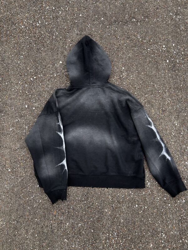 Black Agony Hoodie - Image 7