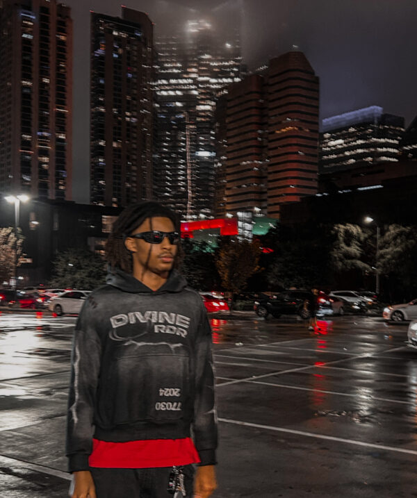 Black Agony Hoodie - Image 4