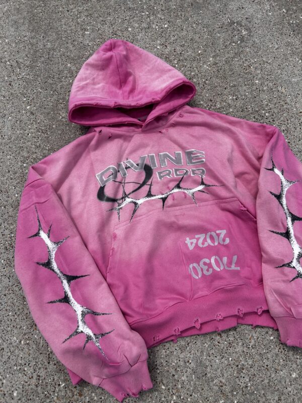 Pink Agony Hoodie - Image 7