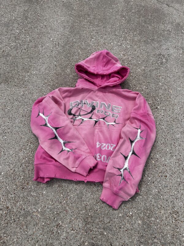 Pink Agony Hoodie - Image 3